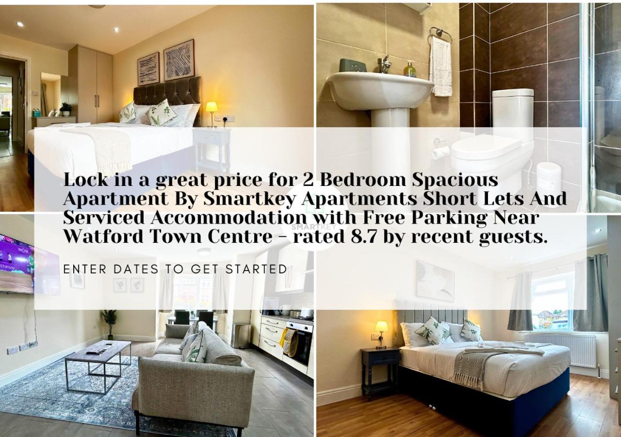 Modern 2 Bed 2 Bath Apartment Free Parking Watford  Buitenkant foto